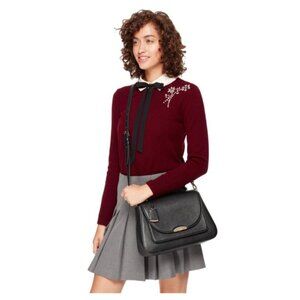 KATE SPADE Beige Alexya Pine Grove Way Satchel/Crossbody Bag 13Lx8.3Hx3.5W